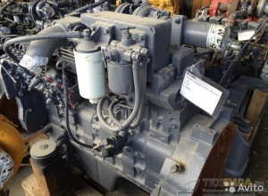 Двигатель Komatsu SAA6D114-E2 из Германии